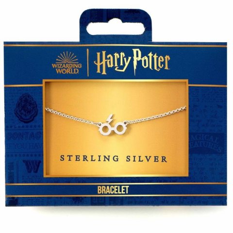 neuveden: Harry Potter Stříbrný náramek - Brýle a blesk neuveden: Harry Potter Stříbrný náramek - Brýle a blesk