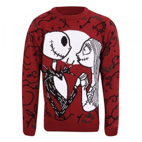 neuveden: The Nightmare Before Christmas vánoční svetr - Jack and Sally (velikost M) neuveden: The Nightmare Before Christmas vánoční svetr - Jack and Sally (velikost M)