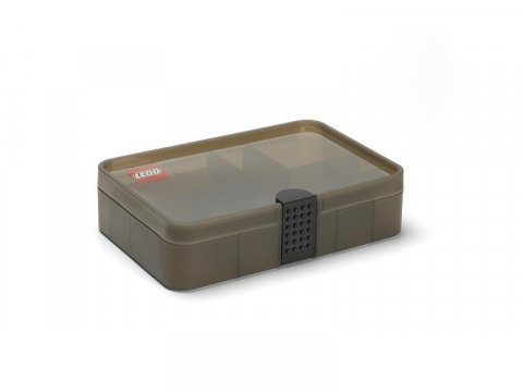 neuveden: LEGO® Úložný box s přihrádkami - hnědá