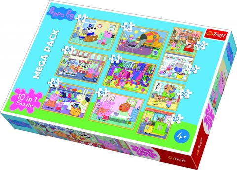 neuveden: Trefl Puzzle Peppa Pig 10v1