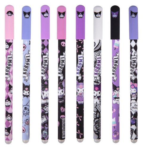 : Kuromi propiska mazací s víčkem 0.7mm (mix)