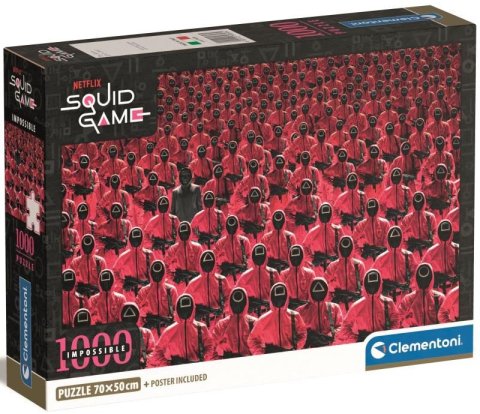 neuveden: Puzzle Impossible: Squid Game 1000 dílků