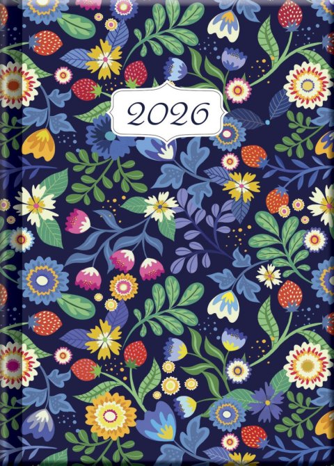 neuveden: Praktik denní diář 2026 - Jahody