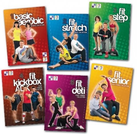 neuveden: Cvičení pro celou rodinu - 6 DVD