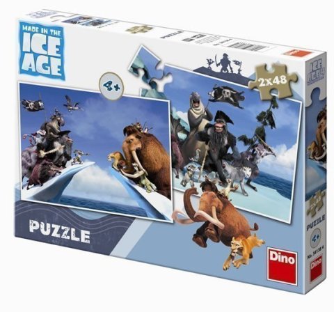 neuveden: Doba Ledová 4 - puzzle 2 motivy v balení