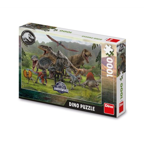 neuveden: Puzzle Jurský Svět 1000 dílků