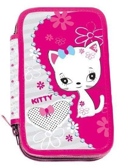 neuveden: Školní penál dvoupatrový - Kitty