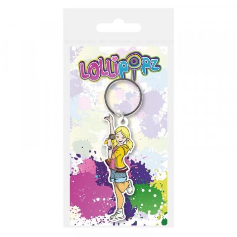 neuveden: Lollipopz Klíčenka gumová - žlutá