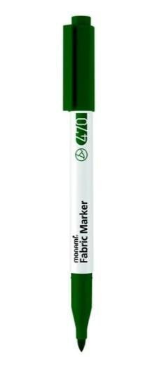 neuveden: MONAMI 470-21 BRUSH GREEN, FABRIC MARKER
