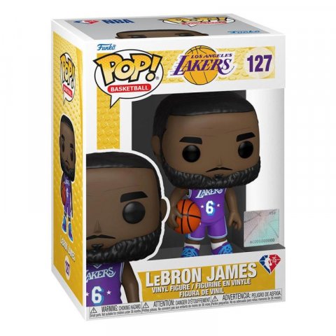 neuveden: Funko POP NBA: Lakers - LeBron James (Yellow Jersey)