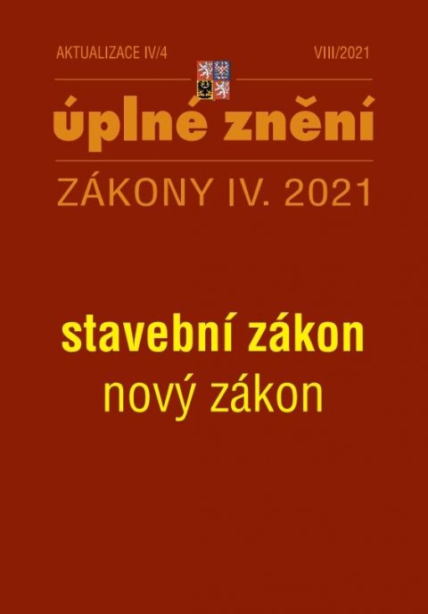 neuveden: Aktualizace IV/4 Stavební zákon