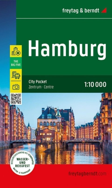 neuveden: Hamburk 1:10 000 / mapa města