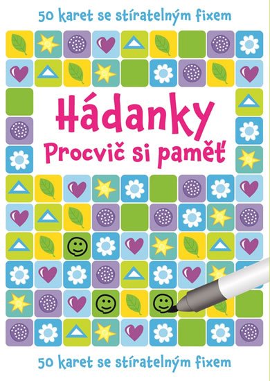 neuveden: Hádanky procvič si paměť - Krabička + fix + 50 karet neuveden: Hádanky procvič si paměť - Krabička + fix + 50 karet
