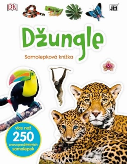 neuveden: Džungle - Samolepková knížka