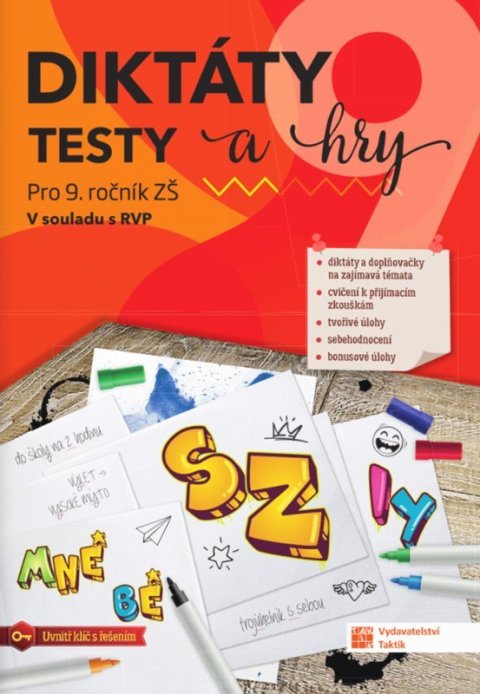 : Diktáty, testy a hry pro 9. ročník ZŠ