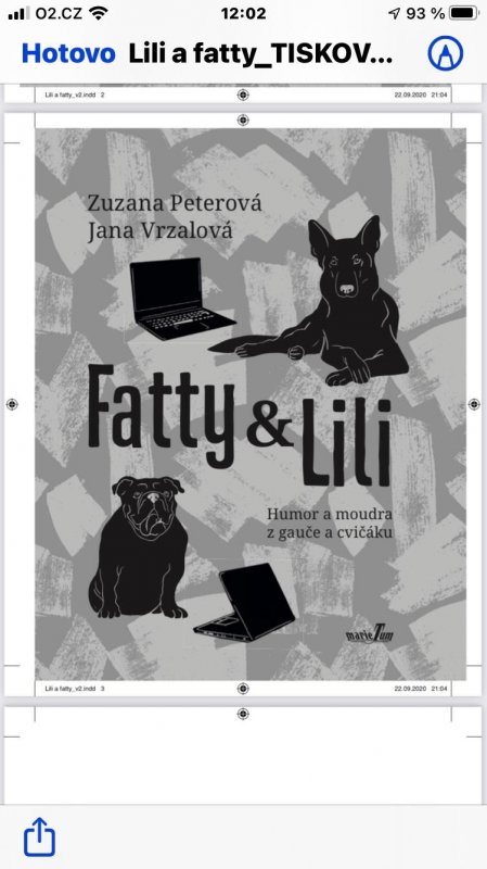 Peterová Zuzana, Vrzalová Jana: Fatty a Lili - Humor a moudra z gauče a cvičáku Peterová Zuzana, Vrzalová Jana: Fatty a Lili - Humor a moudra z gauče a cvičáku