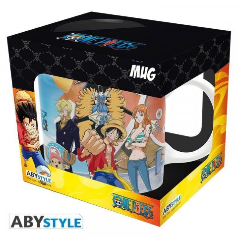 neuveden: One Piece Keramický hrnek 320 ml - Luffy´s Crew