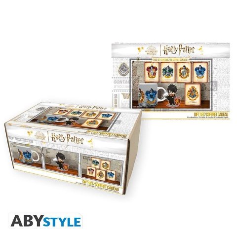 neuveden: Harry Potter Dárkový set (Hrnek, Akrylová postavička, Pohlednice)