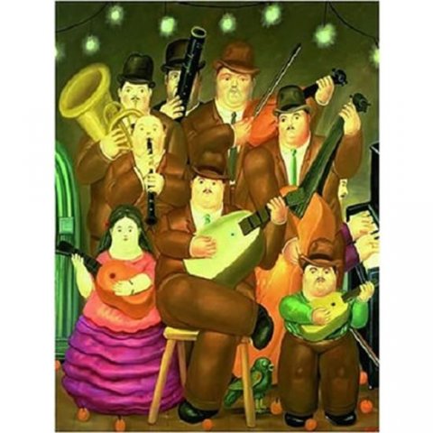 neuveden: Botero: Hudebníci - Puzzle/1500 dílků neuveden: Botero: Hudebníci - Puzzle/1500 dílků