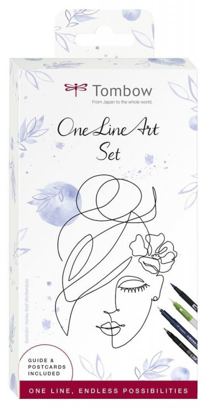 neuveden: Tombow Sada One Line Art Set - 9 kusů