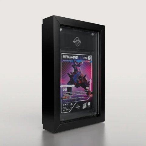 : Magnetický rámeček na kartu: Mag frame one -Černý 84 x 138 x 8 mm