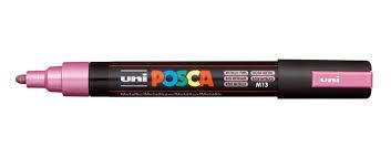 neuveden: POSCA akrylový popisovač - metalicky růžový 2,5 mm