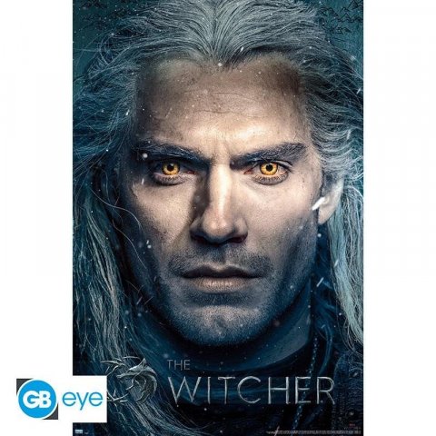 neuveden: Zaklínač Plakát Maxi: Geralt 91,5 x 61 cm
