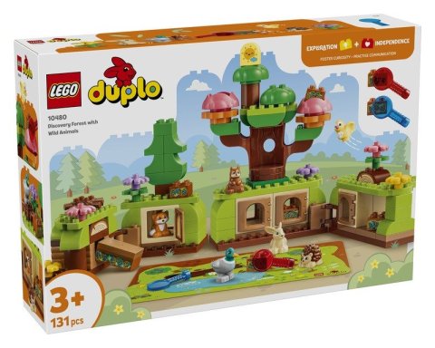 : LEGO® DUPLO® 10480 Les plný objevů a divokých zvířátek