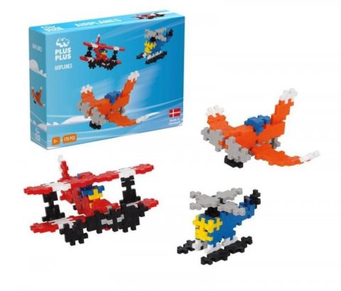 neuveden: Plus-Plus stavebnice - Basic Letadla 170 dílků