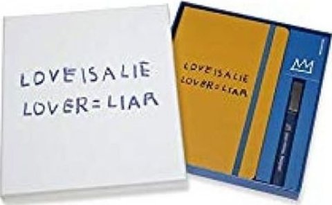 neuveden: Moleskine: Basquiat zápisník linkovaný L sběratelská edice