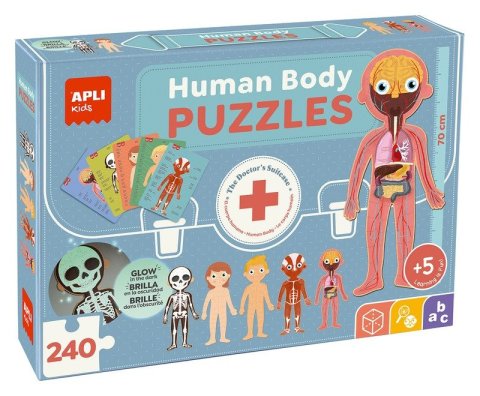 : Edukační puzzle Lidské tělo 240 dílků