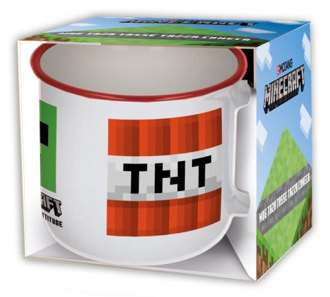neuveden: Hrnek Minecraft 415 ml keramický v boxu