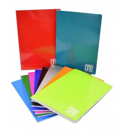 neuveden: Sešit A4 One colour, linkovaný, 40 listů