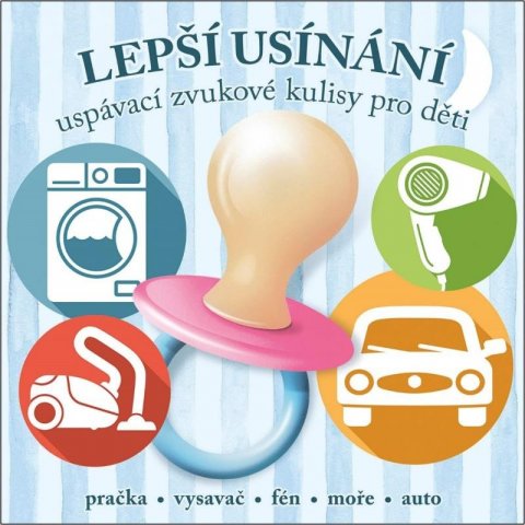 neuveden: Lepší usínání - uspávací zvukové kulisy pro děti - CDmp3