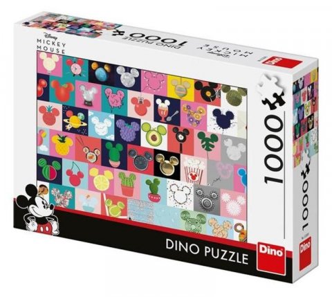 neuveden: Puzzle Mickey uši 1000 dílků neuveden: Puzzle Mickey uši 1000 dílků