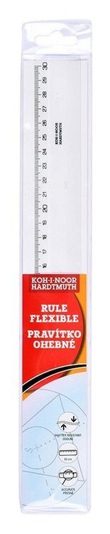 : Koh-i-noor pravítko 30cm transparentní nelámavé