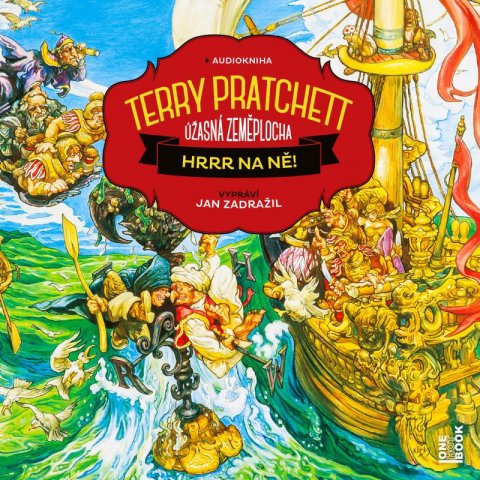 Pratchett Terry: Hrrr na ně! - Úžasná zeměplocha - 2 CDmp3 (Čte Jan Zadražil)