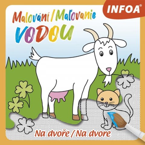 neuveden: Malování / Maľovanie vodou - Na dvoře / Na dvore