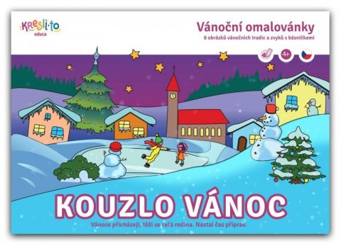 neuveden: Vánoční omalovánky / Kouzlo Vánoc