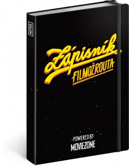 neuveden: Notes - Zápisník filmožrouta, 13 x 21 cm neuveden: Notes - Zápisník filmožrouta, 13 x 21 cm