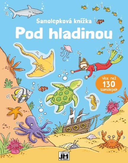 neuveden: Pod hladinou - Samolepková knížka