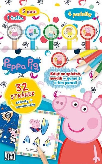 neuveden: Prasátko Pep - Aktivity s gumami