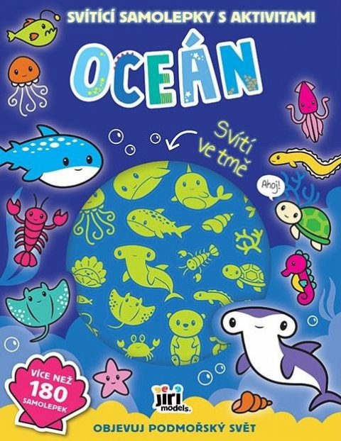 neuveden: Svítící samolepky s aktivitami Oceán