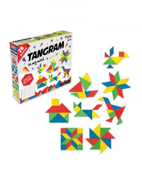 neuveden: Mozaika TANGRAM v boxu 28 ks