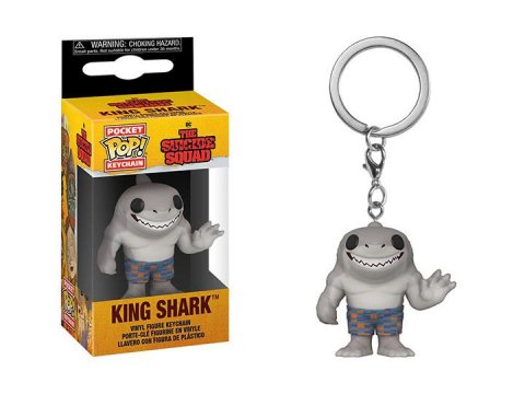 neuveden: Funko POP Keychain: The Suicide Squad - King Shark (klíčenka)