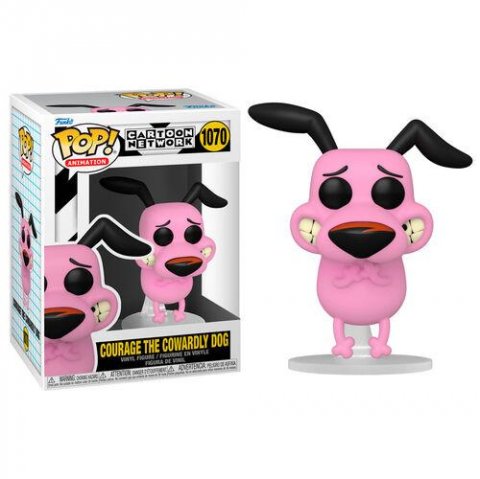 neuveden: Funko POP Animation: Courage- Courage the Cowardly Dog