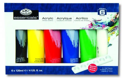 neuveden: Akrylové barvy Royal & Langnicke ARTIST 6x120 ml