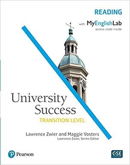 Zwier Lawrence J.: University Success Transition Level: Reading Students´ Book w/ MyEnglishLab