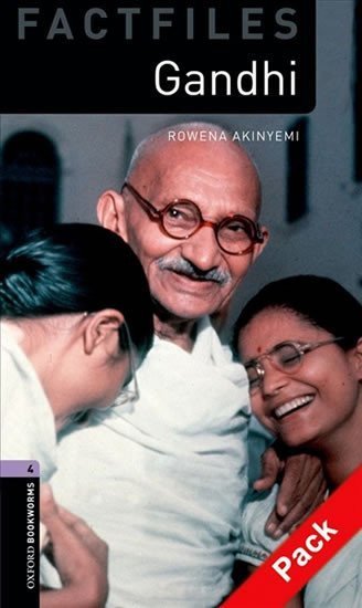 Akinyemi Rowena: Oxford Bookworms Factfiles 4 Gandhi with Audio Mp3 Pack (New Edition)