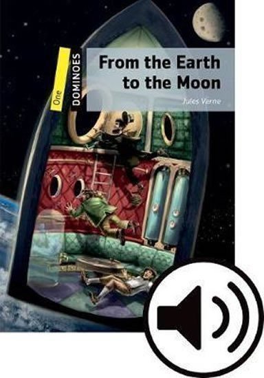 Verne Jules: Dominoes 1 From the Earth to the Moon with Audio Mp3 Pack (2nd)